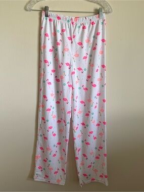 Carter's Pyjama Girls PJ's Long Pants Flamingo White Pink
